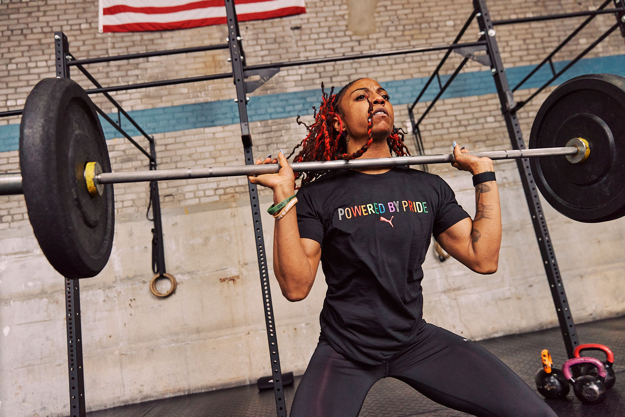 Puma Pride editorial shot in Brooklyn, New York. Focusing on different members in the LGBTQ , cross fit community and active members.