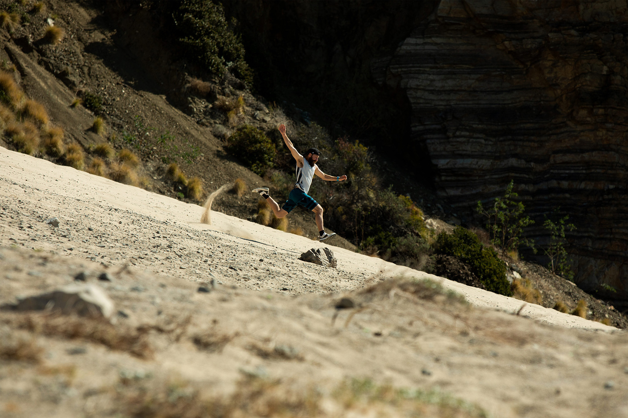 Campaigns and advertising photographed across the U.S. documenting real athletes outdoors as the hiked, climbed, and went trail running throughout every environment.