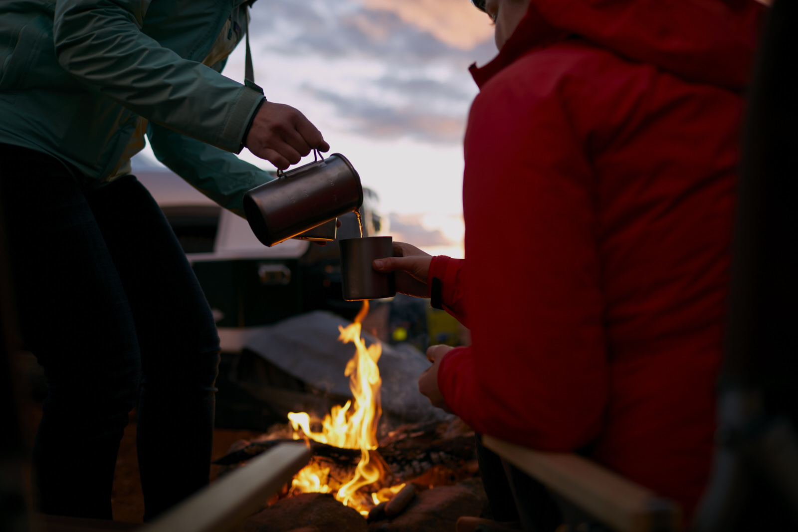 Automotive advertising directed and photographed by Dylan Johnston for electric vehicle Rivian. Shot on location in the Florida Keys throughout a weekend adventure fly fishing and camping in Arizona.