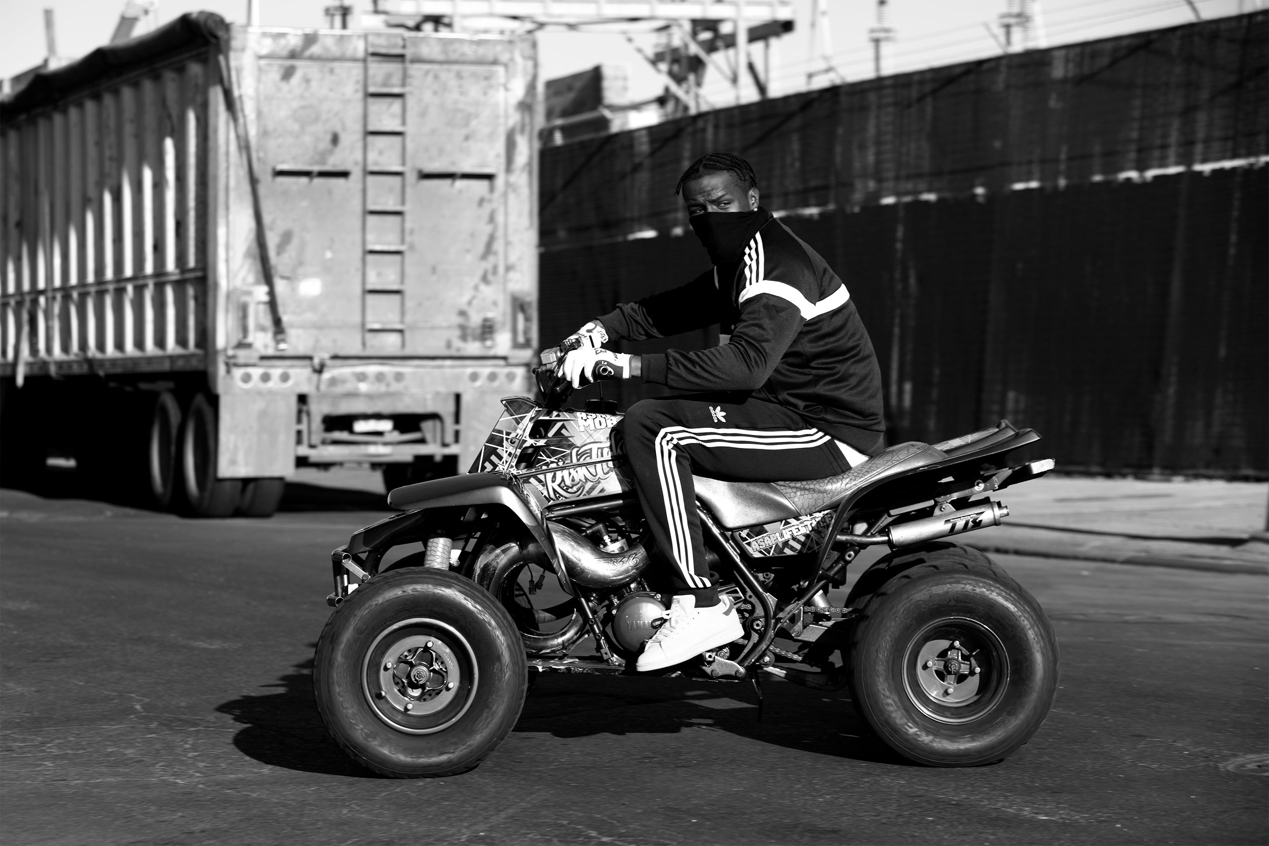 Documenting bike life motorcycle, dirt bike, quad, 4 wheeler, street culture photographed in New York City in Harlem and The Bronx.